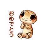 トカゲさんだと思われる（個別スタンプ：8）