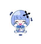 わくわくてくてくちゃんスタンプ（個別スタンプ：1）