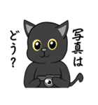 話したい黒猫（個別スタンプ：5）