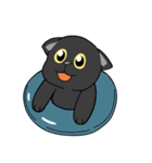 話したい黒猫（個別スタンプ：12）