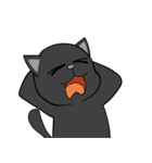 話したい黒猫（個別スタンプ：29）