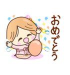 ☆元気で笑顔☆日常あいさつスタンプ（個別スタンプ：22）