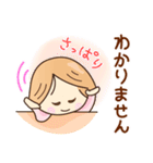 ☆元気で笑顔☆日常あいさつスタンプ（個別スタンプ：27）
