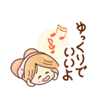 ☆元気で笑顔☆日常あいさつスタンプ（個別スタンプ：29）