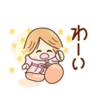 ☆元気で笑顔☆日常あいさつスタンプ（個別スタンプ：40）