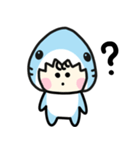 毎日使える♪着ぐるみサメの日常（個別スタンプ：25）