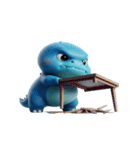 おもしろドラゴン 大激怒！（個別スタンプ：3）