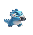 おもしろドラゴン 大激怒！（個別スタンプ：26）