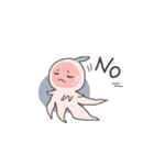 りんごクラゲ（個別スタンプ：6）