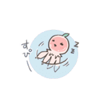 りんごクラゲ（個別スタンプ：38）