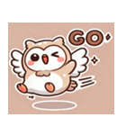 ブラブラのフクロウのスタンプ@SFW（個別スタンプ：15）