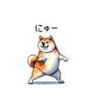短文で伝える太っちょ柴犬（個別スタンプ：9）