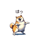 短文で伝える太っちょ柴犬（個別スタンプ：27）