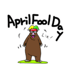 くまったくまたち特装版4月（個別スタンプ：6）
