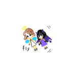 アクマと天使（個別スタンプ：12）
