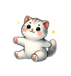 猫様はもっちゃり（個別スタンプ：15）