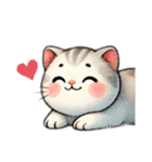 猫様はもっちゃり（個別スタンプ：17）