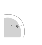 顔文字な人 Vol.3（個別スタンプ：1）