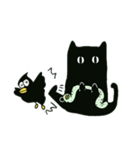 ネコ,トリ,カタツムリ,ムシ:memory ver（個別スタンプ：14）