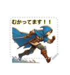 RPG ロールプレイングゲーム エモい (文字)（個別スタンプ：14）