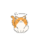 いろんな猫さん #1きなこさん（個別スタンプ：5）