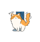 いろんな猫さん #1きなこさん（個別スタンプ：6）