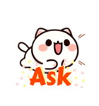 癒しのにゃんこスタンプ 使いやすい（個別スタンプ：5）