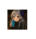紫咲ルナ（個別スタンプ：4）