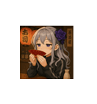 紫咲ルナ（個別スタンプ：6）