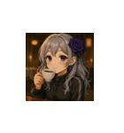 紫咲ルナ（個別スタンプ：9）