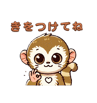 リスザルの思い出2（個別スタンプ：5）