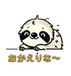 今日のナマケモノ(大阪弁バージョン)（個別スタンプ：6）
