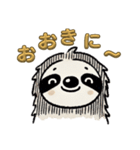 今日のナマケモノ(大阪弁バージョン)（個別スタンプ：9）