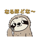 今日のナマケモノ(大阪弁バージョン)（個別スタンプ：19）