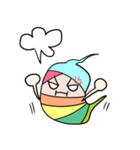 みんな使える★にじいろおばけ日常スタンプ（個別スタンプ：30）