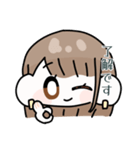 金色ピアスの敬語さん（個別スタンプ：15）