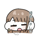 金色ピアスの敬語さん（個別スタンプ：18）