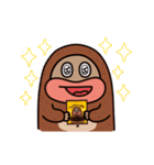 動く！サク山チョコ次郎（個別スタンプ：13）