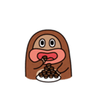動く！サク山チョコ次郎（個別スタンプ：18）