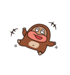 動く！サク山チョコ次郎（個別スタンプ：19）