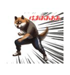 柴犬ジャージ（個別スタンプ：17）