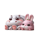 ぽっちゃりカバとピンクうさぎの愛の告白（個別スタンプ：29）