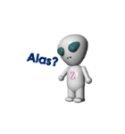 AlienZ walking（個別スタンプ：3）