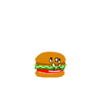 株バーガーくん①（個別スタンプ：8）
