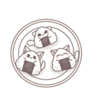 おにぎにぎキャット（個別スタンプ：6）