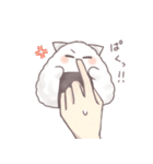 おにぎにぎキャット（個別スタンプ：10）
