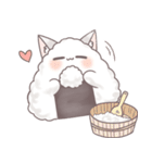 おにぎにぎキャット（個別スタンプ：18）