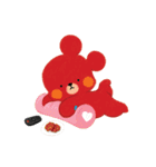 verb bear（個別スタンプ：2）