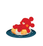verb bear（個別スタンプ：3）