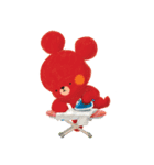 verb bear（個別スタンプ：11）